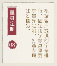 台山起名流程八